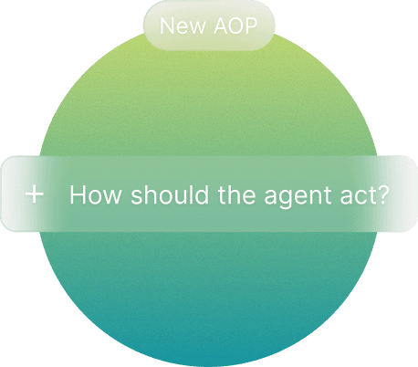Configure agents in natural language