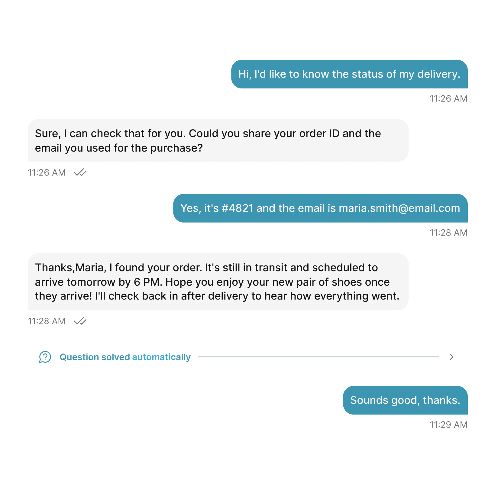 Hyper-personalized resolution